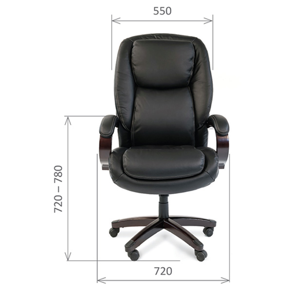 Офисное кресло для руководителя CHAIRMAN 408