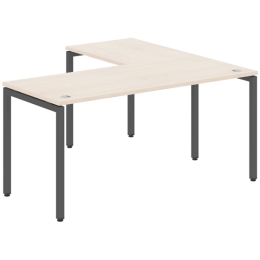 Стол офисный угловой XTEN-S XSCT 1615 Антрацит Бук Тиара