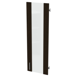 Дверь в рамке ДВ-62+С-28М Венге стекло матовое 36,5/1,6/113,1