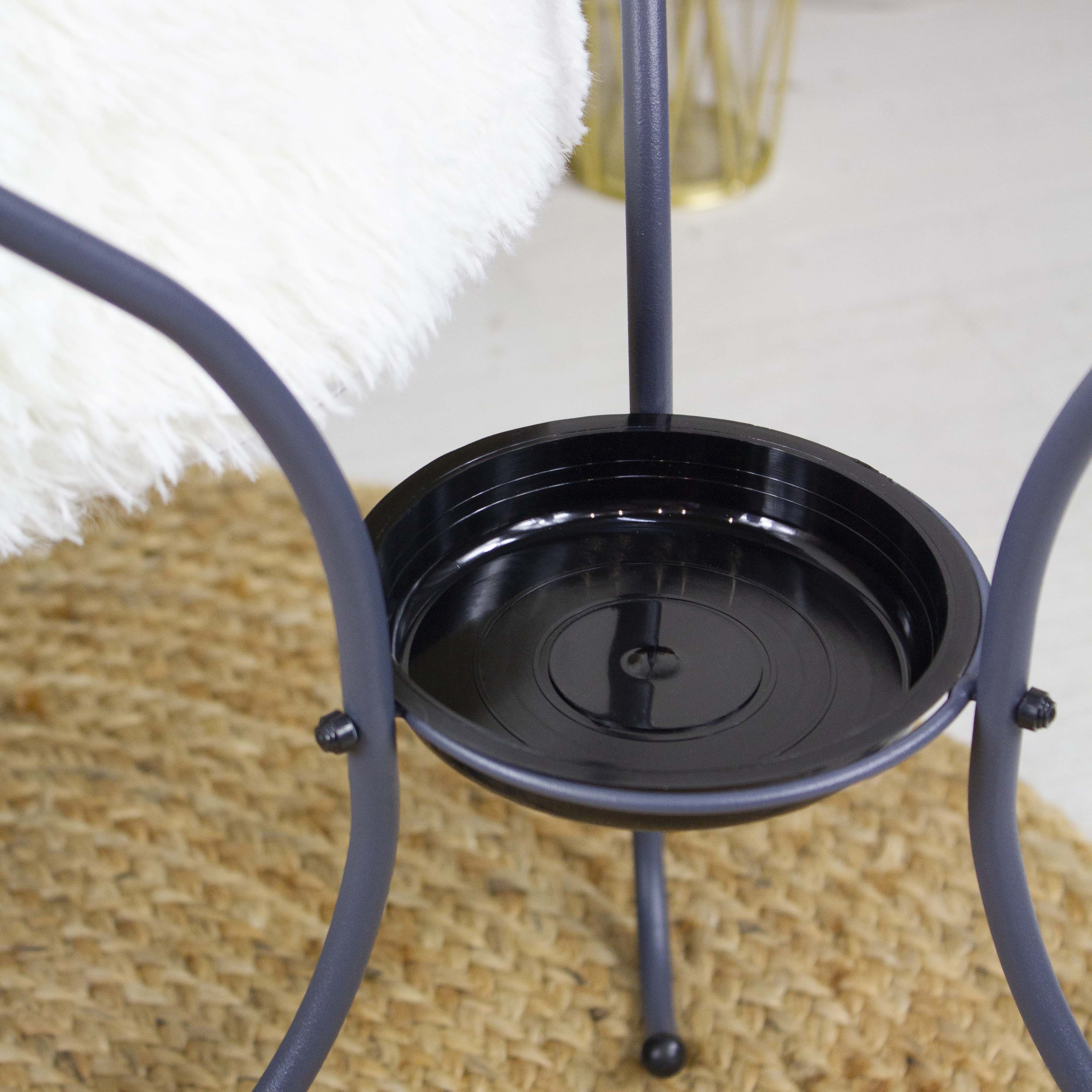 Столик журнальный SHT-CT10-1 графит