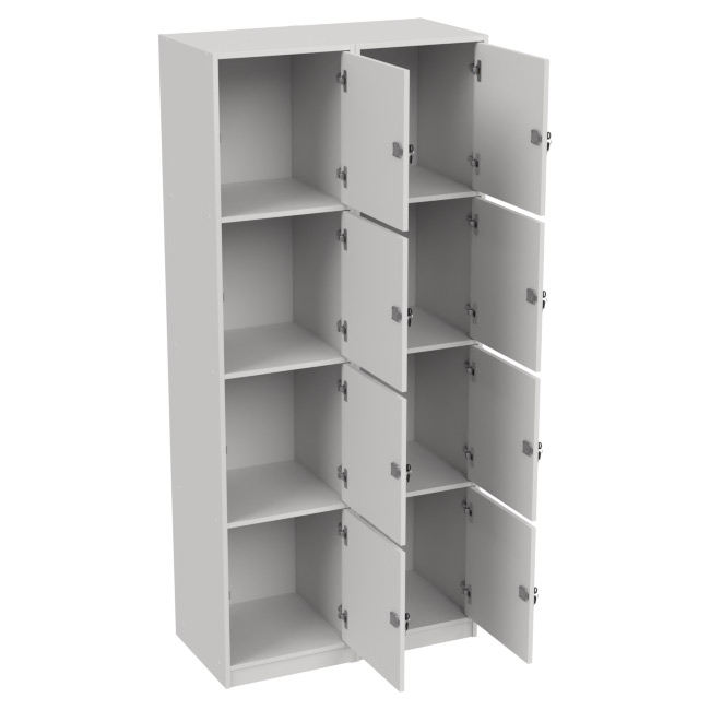 Камера хранения КХ-02 цвет Белый 90/45/200 см