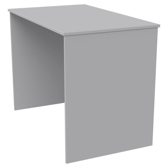 Офисный стол СТ-1 цвет Серый 100/60/75,4 см