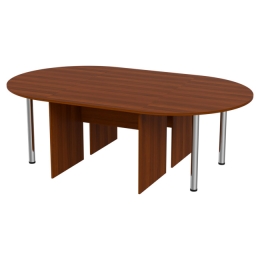 Стол для переговоров составной 236/146 цвет Орех 236/146/76 см