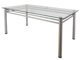 Стол обеденный Робер 15 металлик- без рисунка