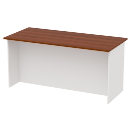 Переговорный стол  СТСЦ-10 цвет Белый+Орех 160/73/76 см