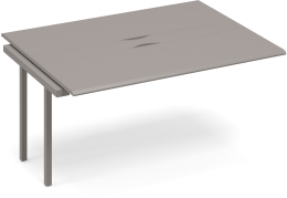Секция стола для переговоров с кабель-каналом Мокко премиум METAL ТМ М1 155-1 МП/МП 160/124/75,6
