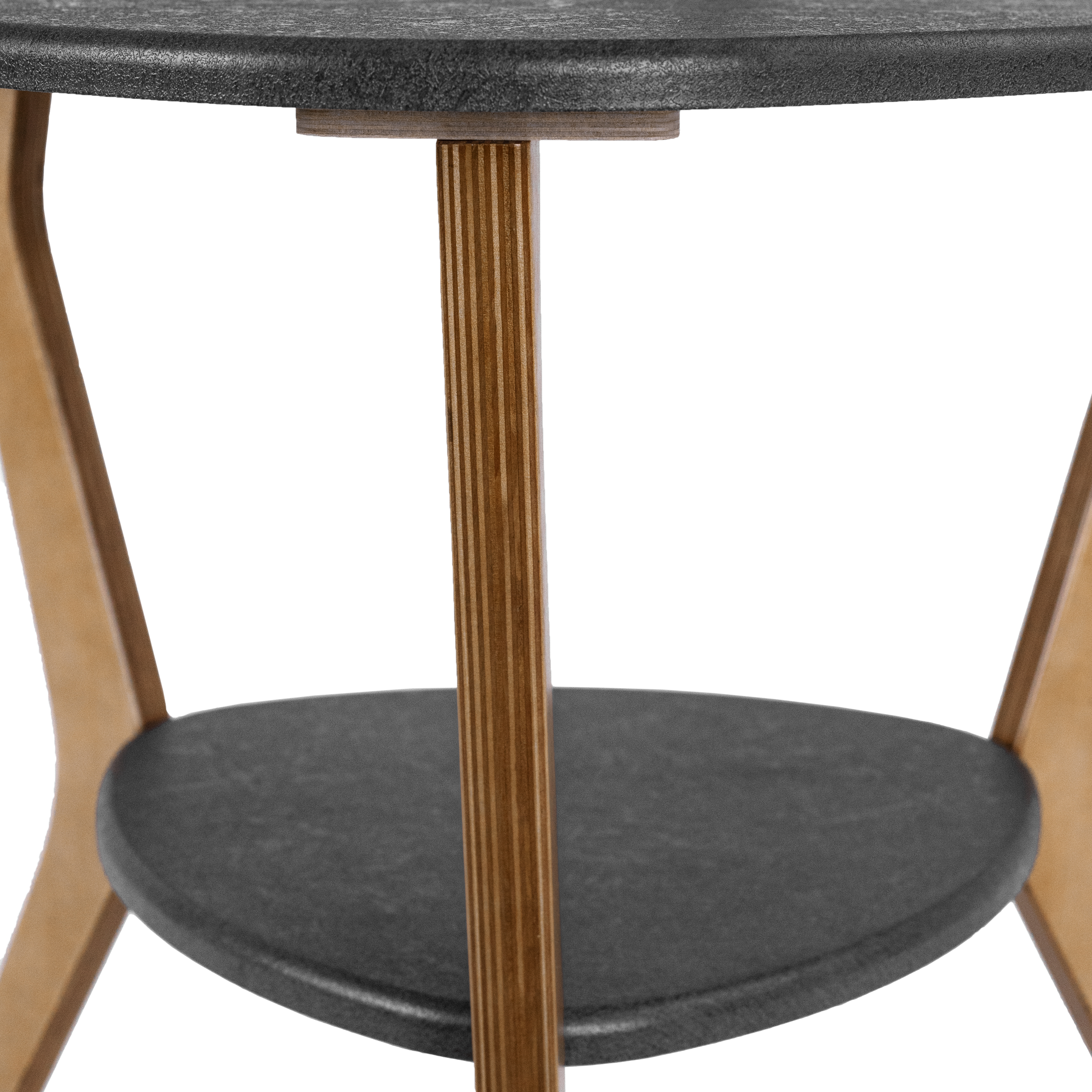 Стол журнальный BeautyStyle 15 серый бетон/бук