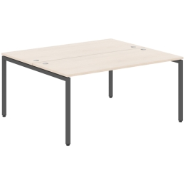 Стол офисный двойной XTEN-S XWST 1614 Антрацит Бук Тиара