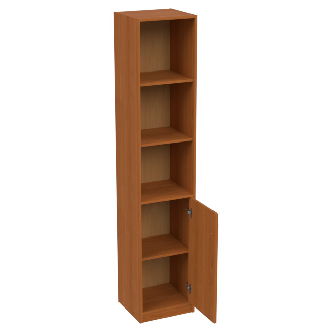Офисный стеллаж СБ-3 цвет Вишня Оксфорд 40/37/200 см