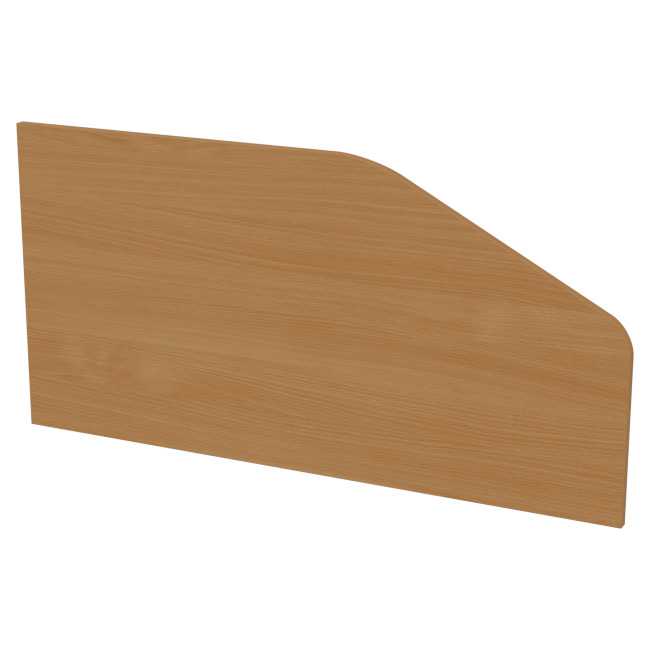 Перегородка для столов Э-31 цвет Бук Бавария 90/25-45 см