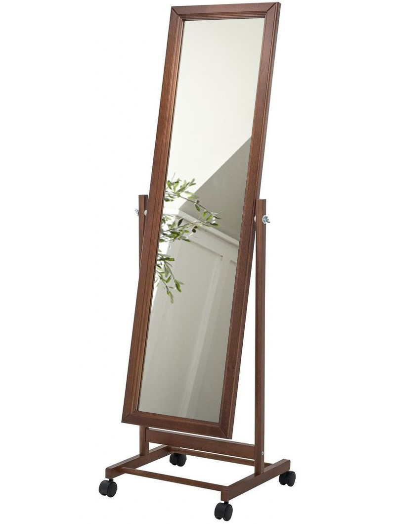 Зеркало напольное BeautyStyle 27 средне-коричневый