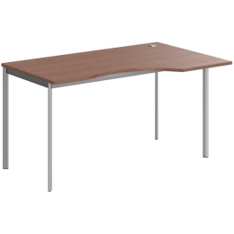 Заказать в Москве Стол офисный IMAGO-S СА-2S(R) Серебро Ясень Шимо Стол офисный IMAGO-S СА-2S(R) Серебро Ясень Шимо