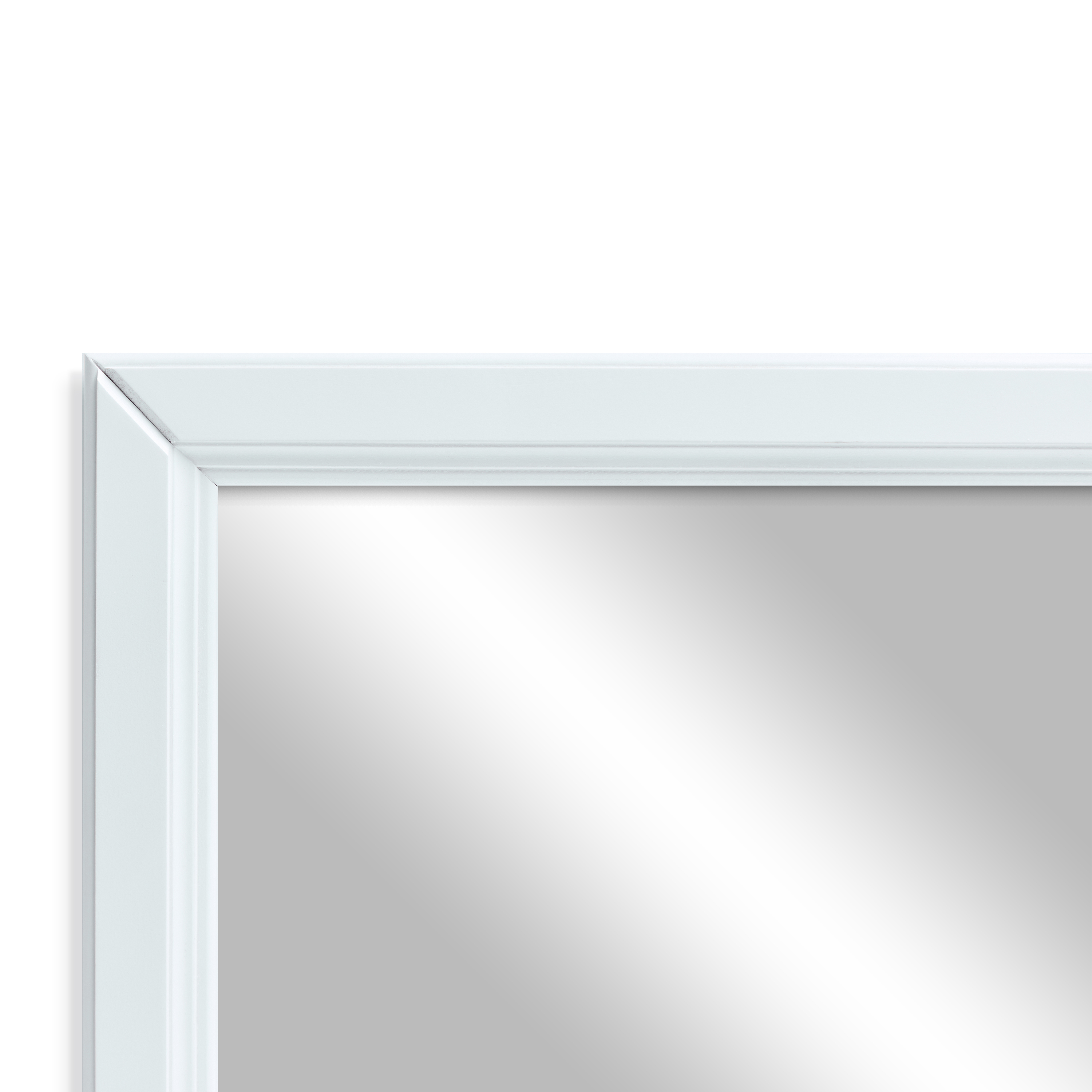 Зеркало настенное Ника белый