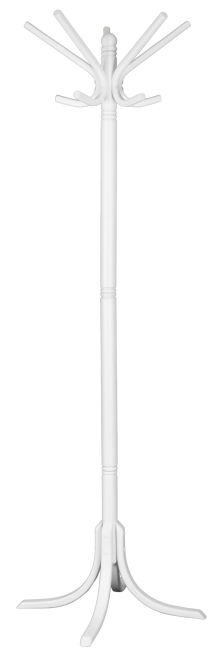Вешалка напольная В 8Н белый