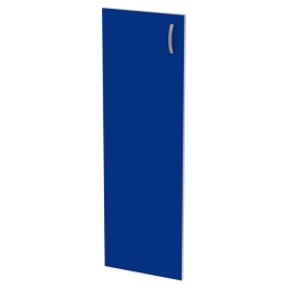 Дверь средняя ДВ-61Л Синий+Серый