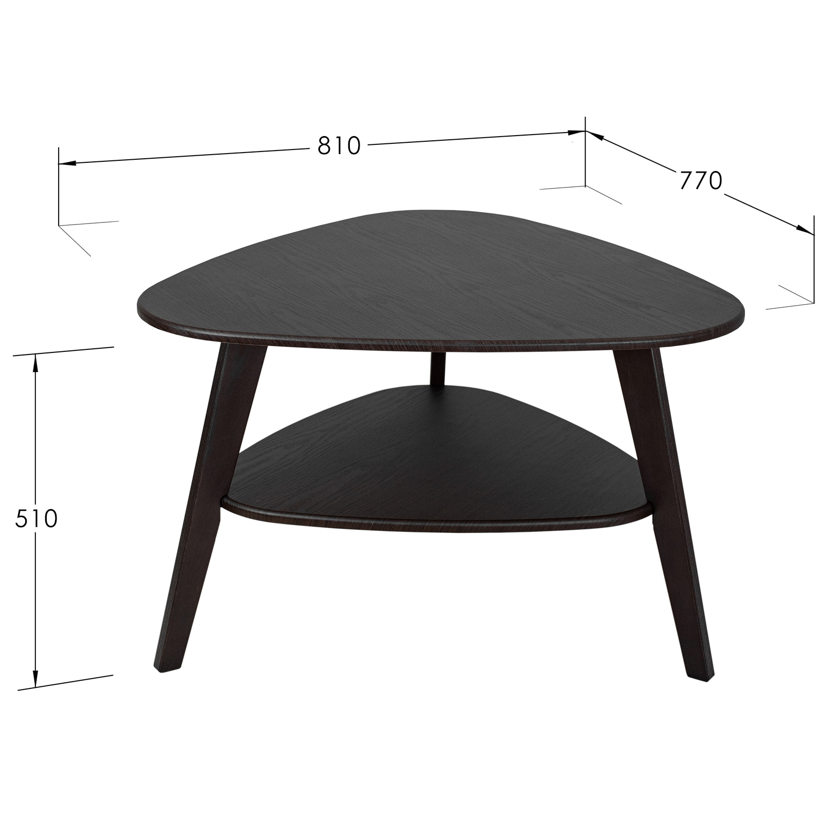 Стол журнальный BeautyStyle 24 венге/венге