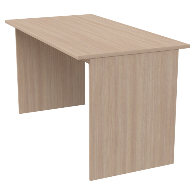 Офисный стол СТ-48 цвет Дуб Молочный 140/73/76 см