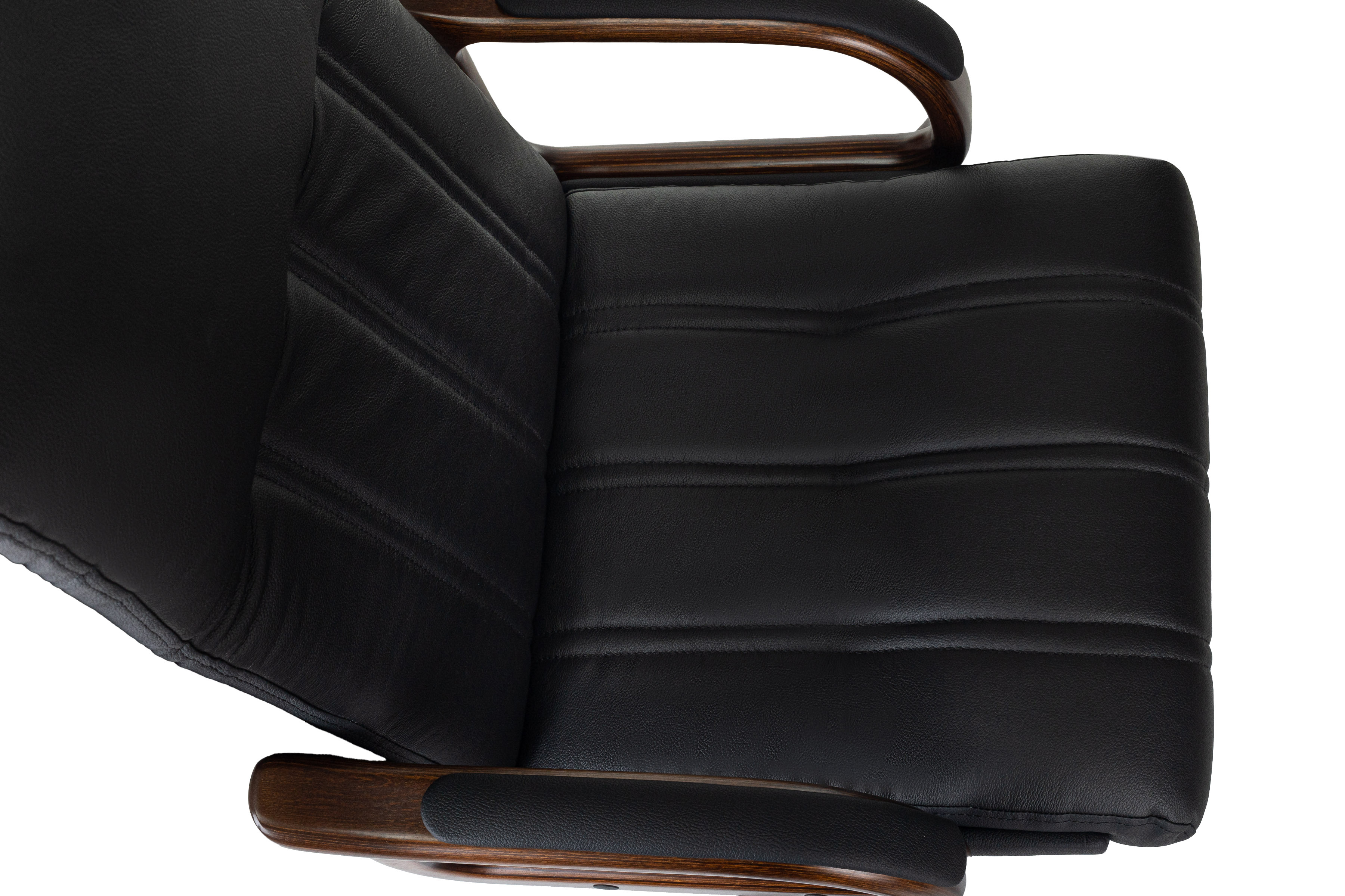 Кресло руководителя Бюрократ T-9932WALNUT/B