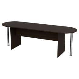 Стол для переговоров овальный 240/73 240/73/76 Венге