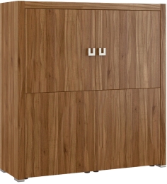 Шкаф средний SOLID SOL29742003 Орех