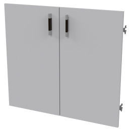 Двери низкие ДВ-39+С-28МВ Серый 73/1,6/65,8