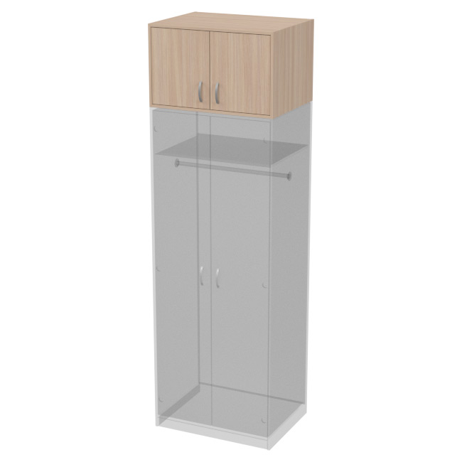 Антресоль АН-06 цвет Дуб Молочный 77/58/48