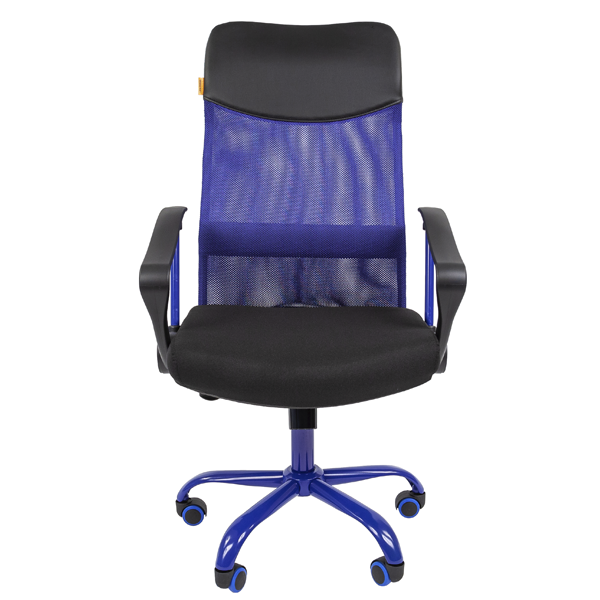 Офисное кресло премиум CHAIRMAN 610 CMET Синий