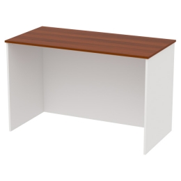 Офисный стол СТЦ-3 цвет Белый+Орех 120/60/75,4 см