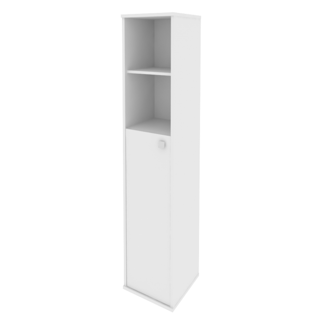 Шкаф высокий узкий Л.СУ-1.6 (L) Белый