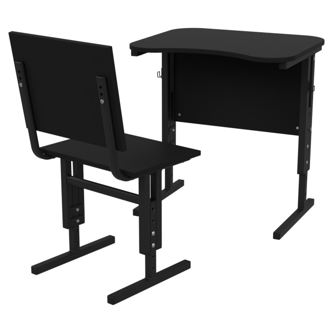 Комплект ученический цвет Чёрный ПЭ-1+СМ-3