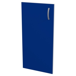 Дверь ДВ-3Л цвет Синий + Серый 36,5/1,6/74,8 см