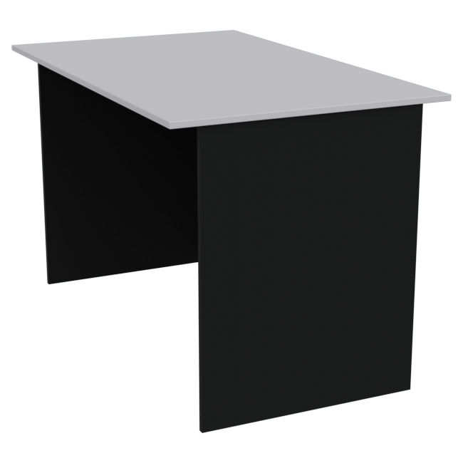 Стол для офиса СТЦ-4 Черный+Серый 120/73/75,5 см