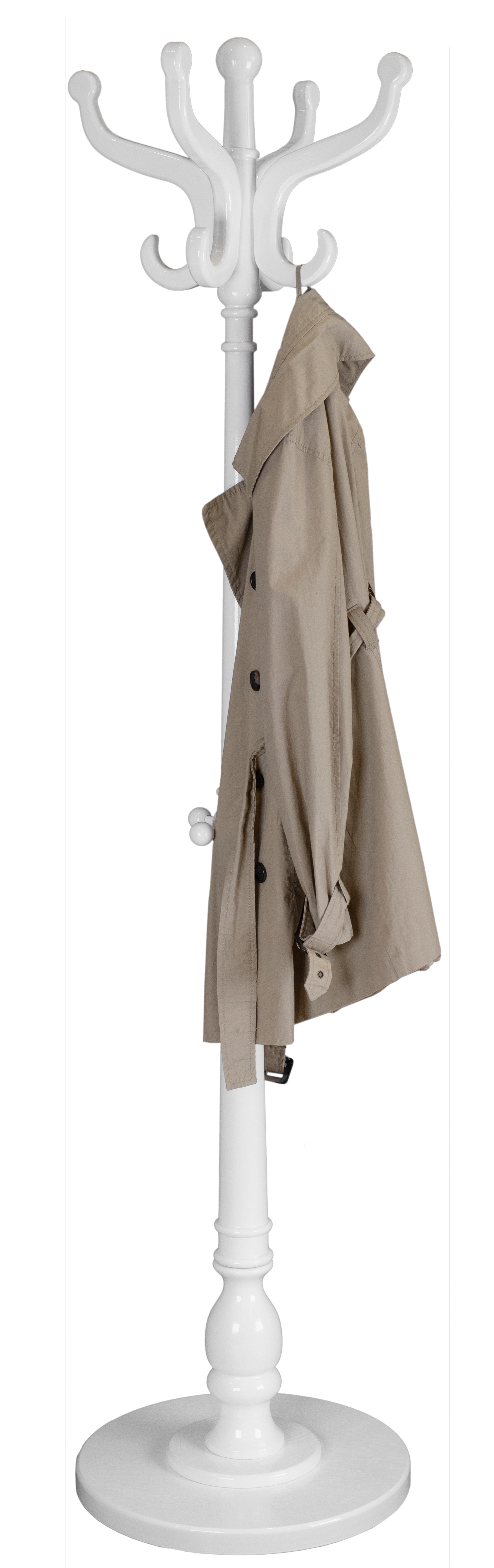 Вешалка напольная В 1Н белый