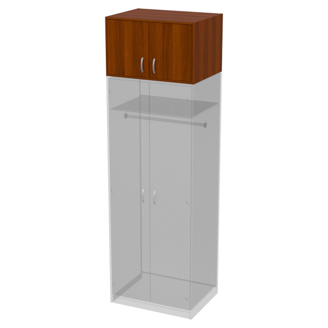 Антресоль АН-06 цвет Орех Итальянский 77/58/48