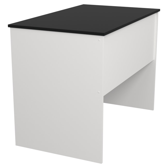 Стол приставной СТ-1 Белый + Черный 100/60/75,4 см