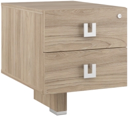 Тумба подвесная с 2 ящиками SOLID SOL29730105 Вяз