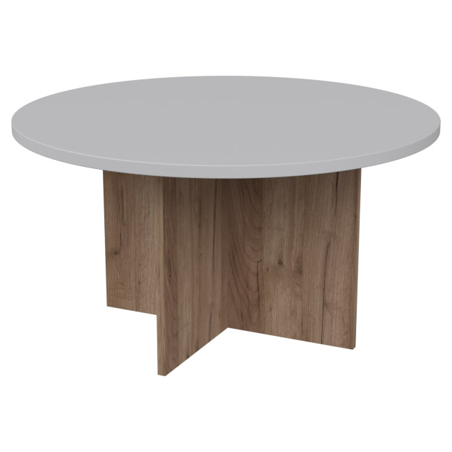 Журнальный стол СТК-14 цвет Дуб Крафт+Серый