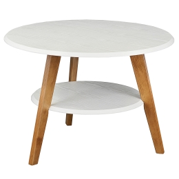 Стол журнальный BeautyStyle 17 белый/бук