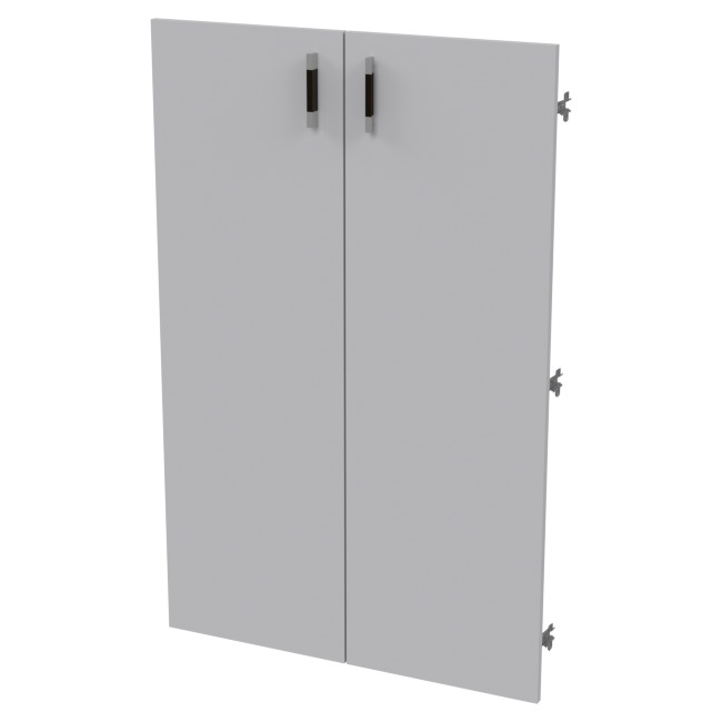 Двери средние ДВ-60+С-28МВ Серый 73/1,6/113