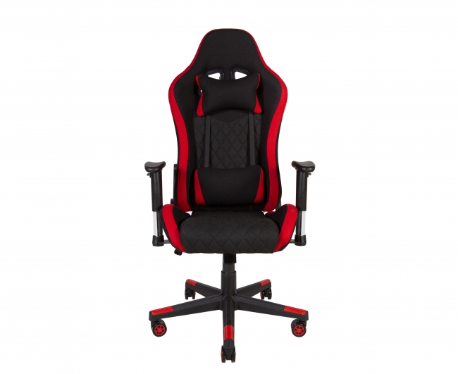 Игровое кресло Norden LOTUS EVO RF-8106A FABRIC черно-красная ткань