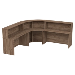 Стойка ресепшн комплект К/ПСУ-70 цвет Дуб Крафт Табачный 251/251/60/118 см