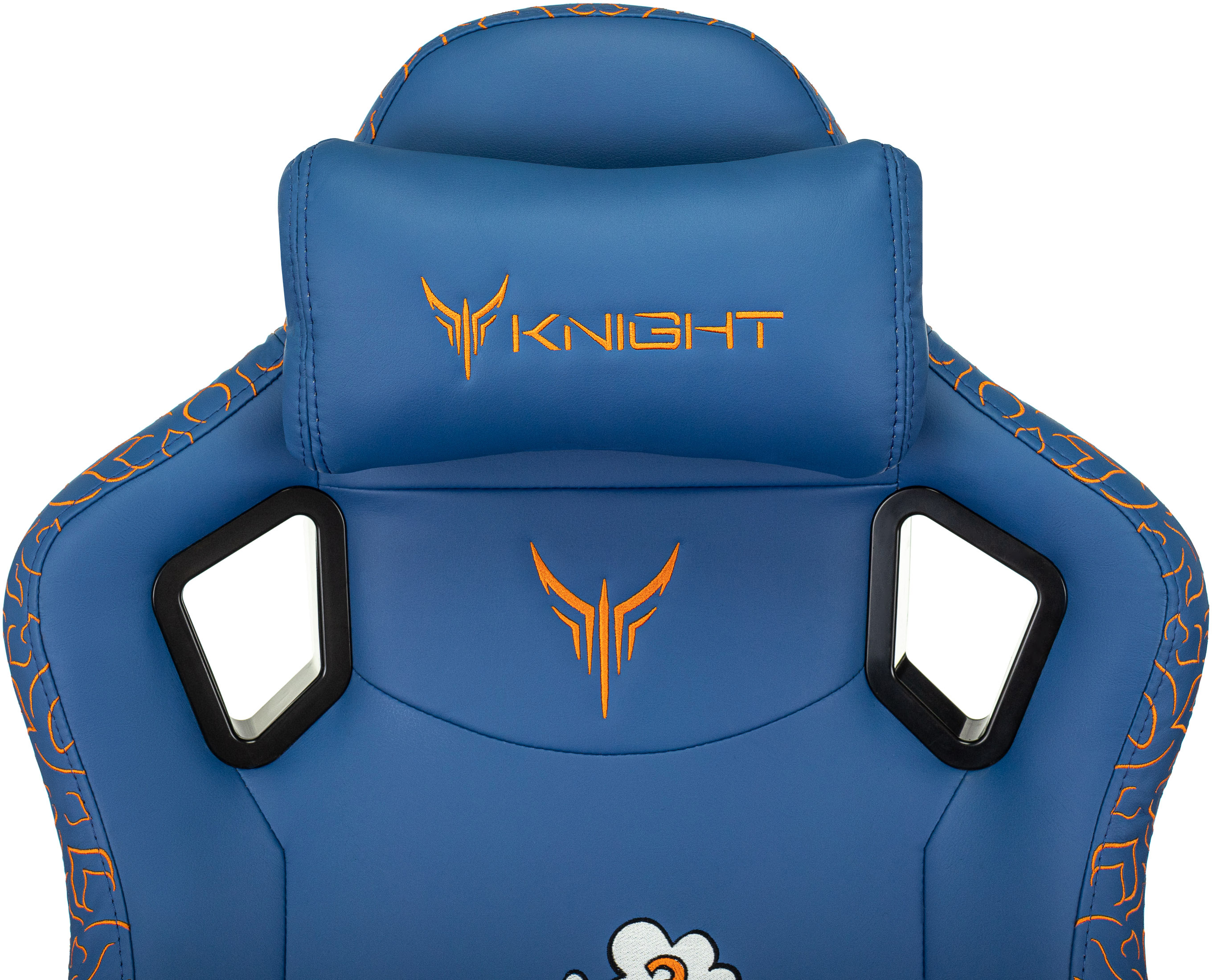 Кресло игровое Knight Craft Dragon синий