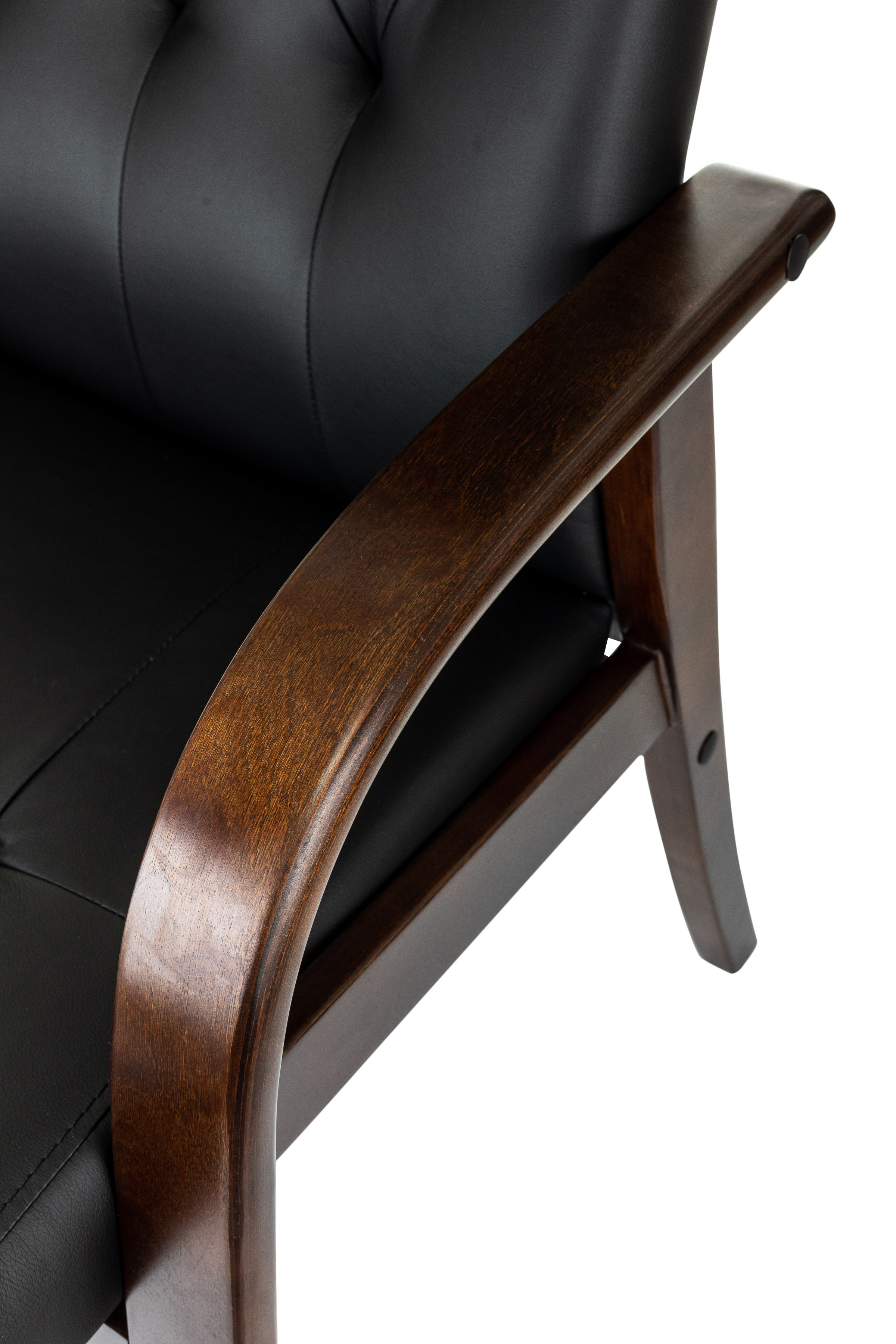 Кресло Бюрократ T-9928WALNUT-CF/B