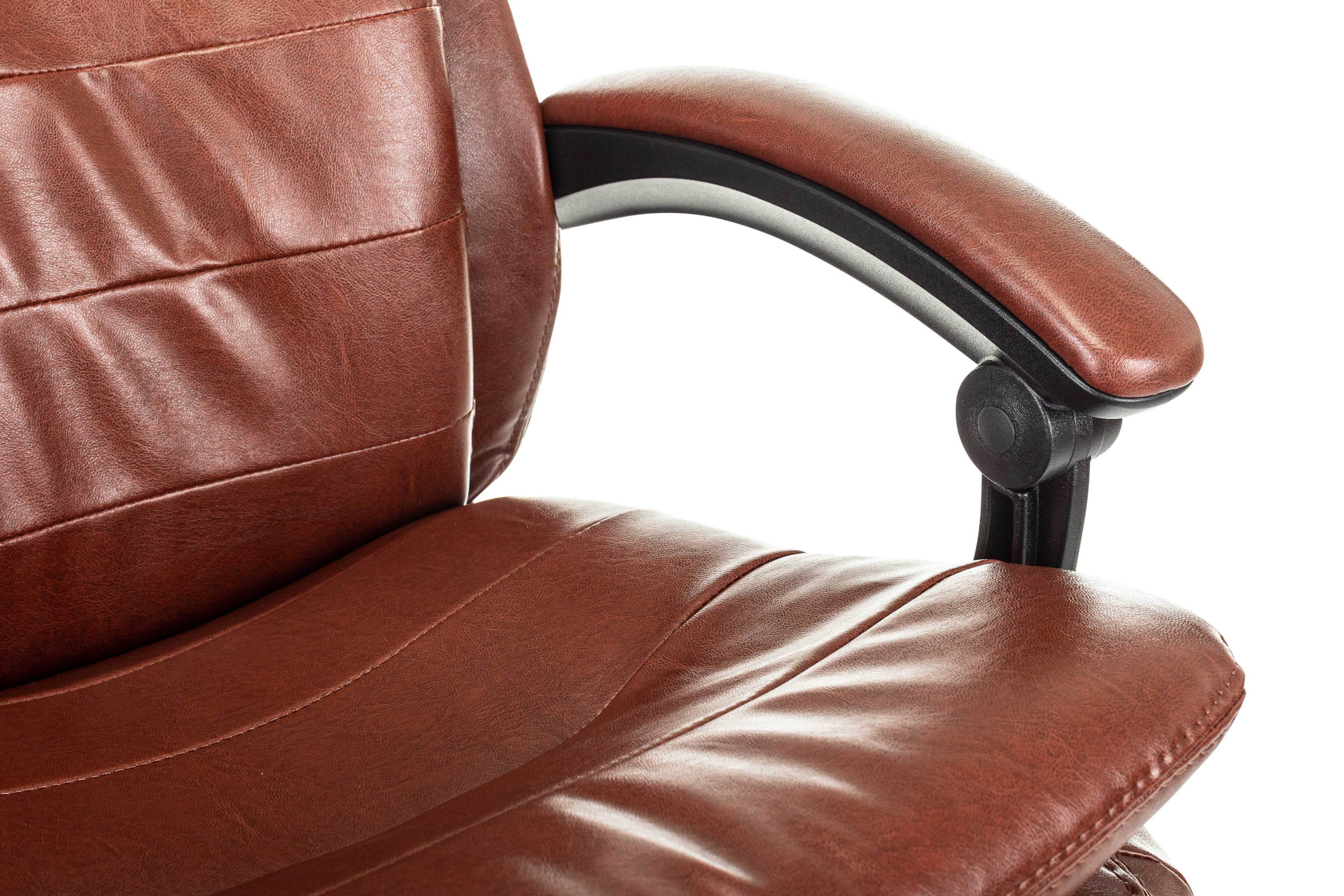 Кресло руководителя Бюрократ T-9950MSG-F/BROWN-PU