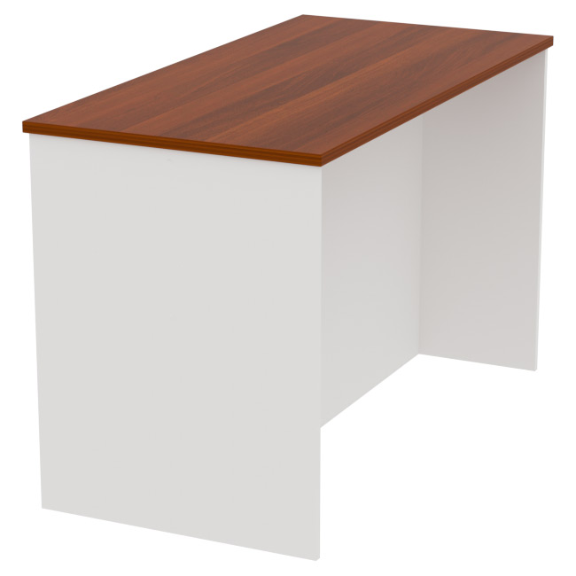 Переговорный стол СТСЦ-47 цвет Белый+Орех 120/60/76 см