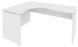 Стол криволинейный левый Style Л.СА-4 (L) Белый 1580*1200*750