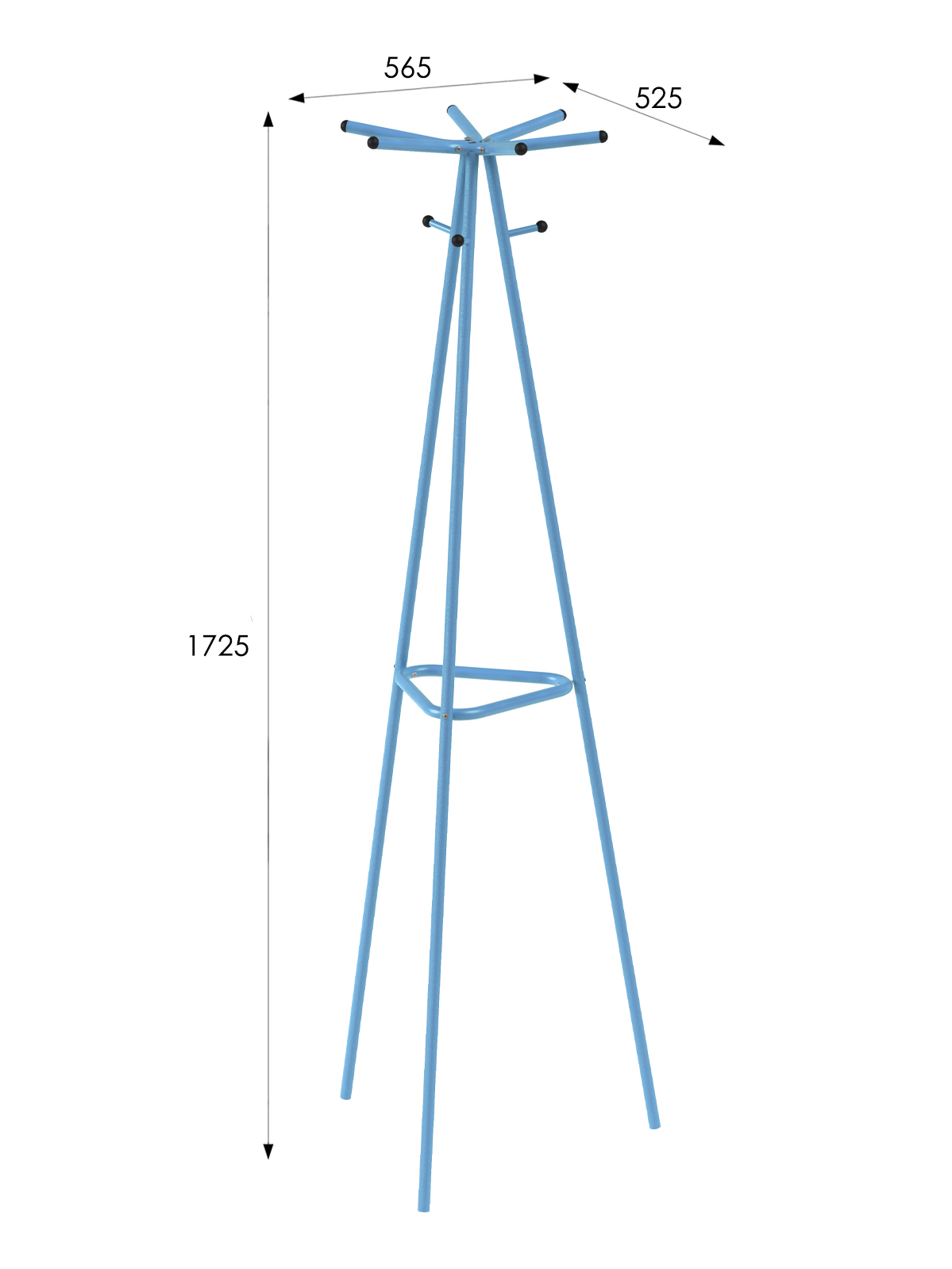 Вешалка напольная Галилео 217 голубой
