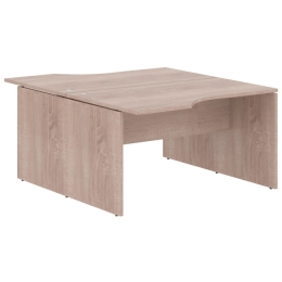 Стол офисный двойной XTEN X2CET 149.3 Дуб Сонома 140/180/75 см