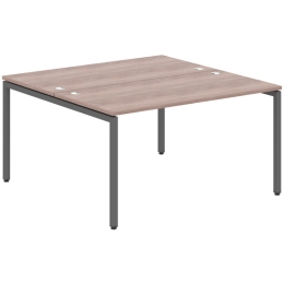 Стол офисный двойной XTEN-S XWST 1414 Антрацит Дуб Сонома