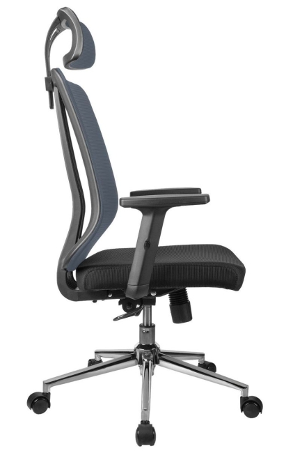 Кресло офисное RIVA A663 Серый
